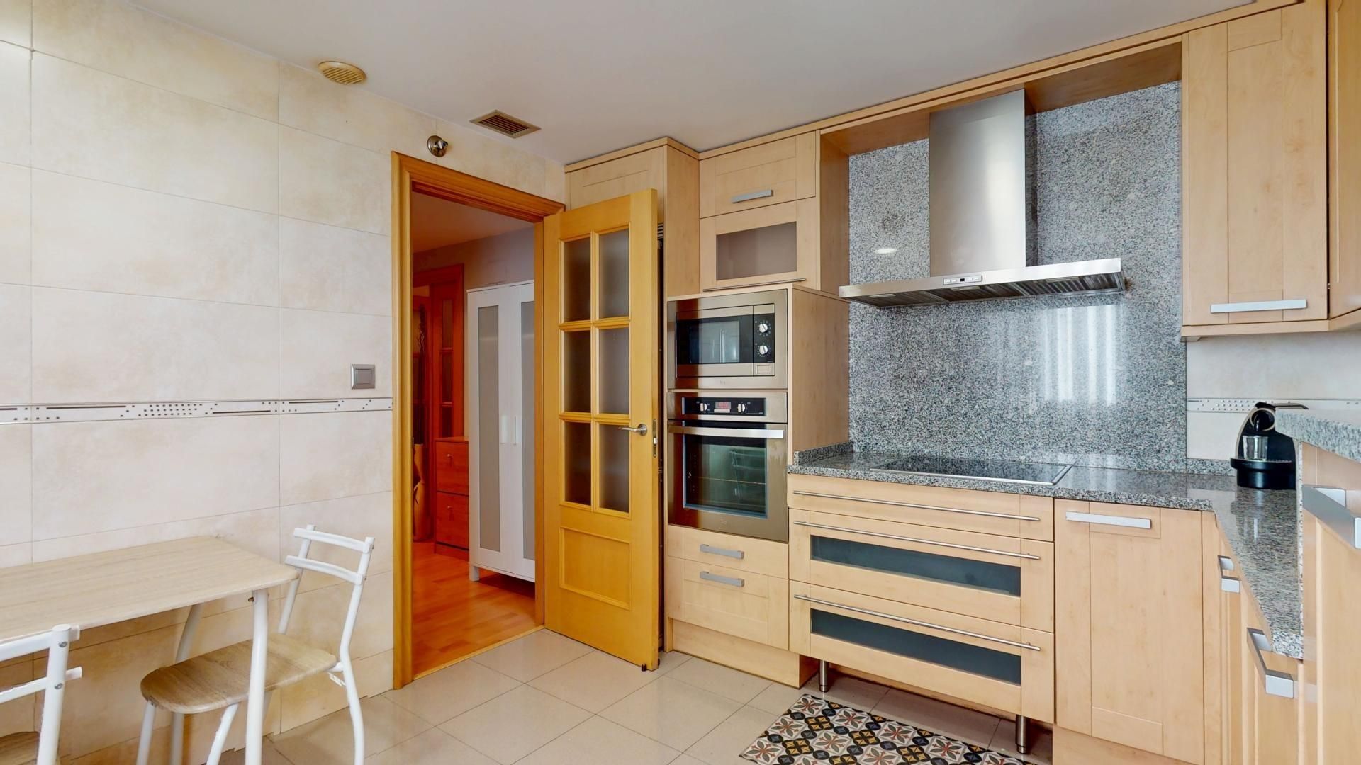 Kitchen of Flat for sale in Alagón  with Air Conditioner, Heating and Private garden