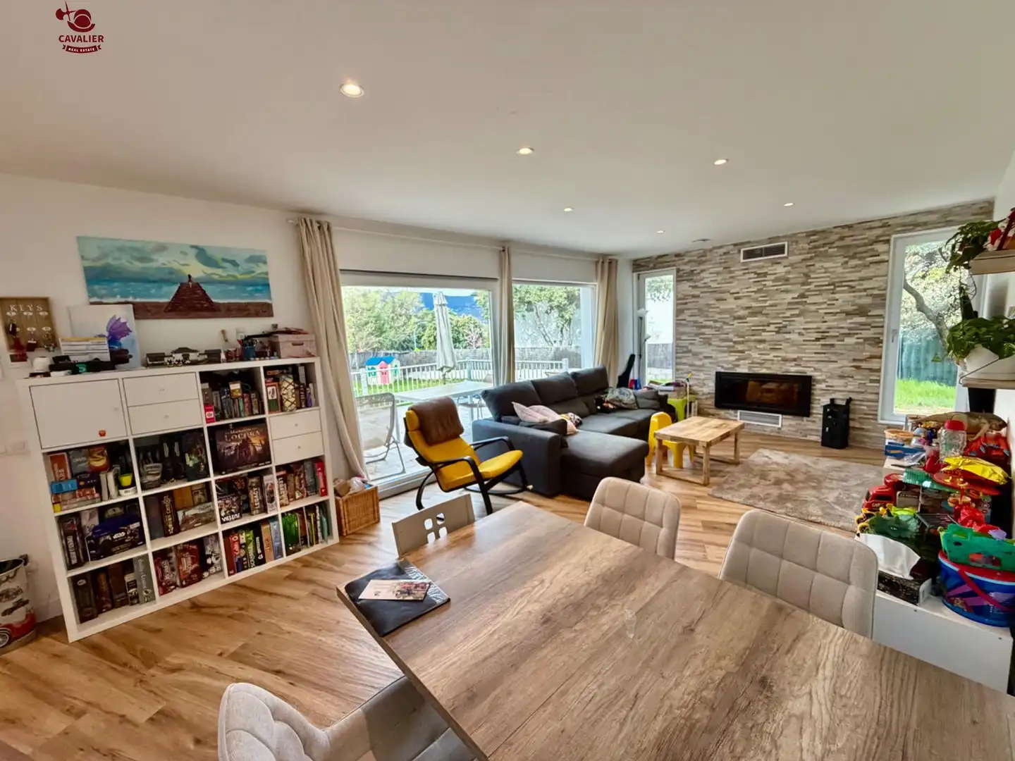 Living room of Houses for sale in Los Molinos  with Heating, Private garden and Terrace