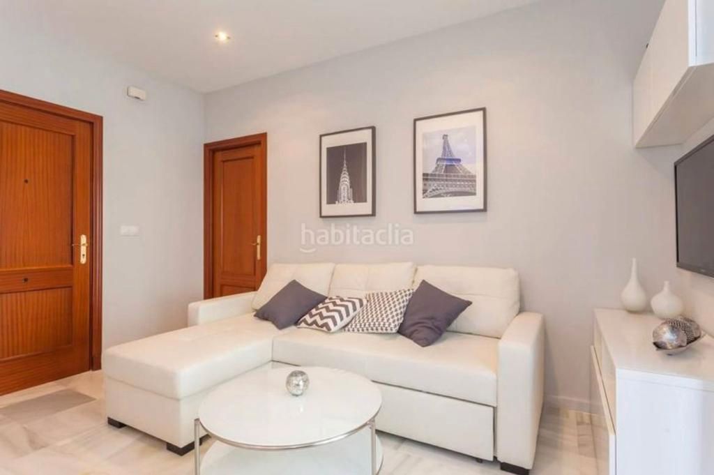 Living room of Apartment for sale in El Puerto de Santa María  with Air Conditioner, Furnished and Balcony