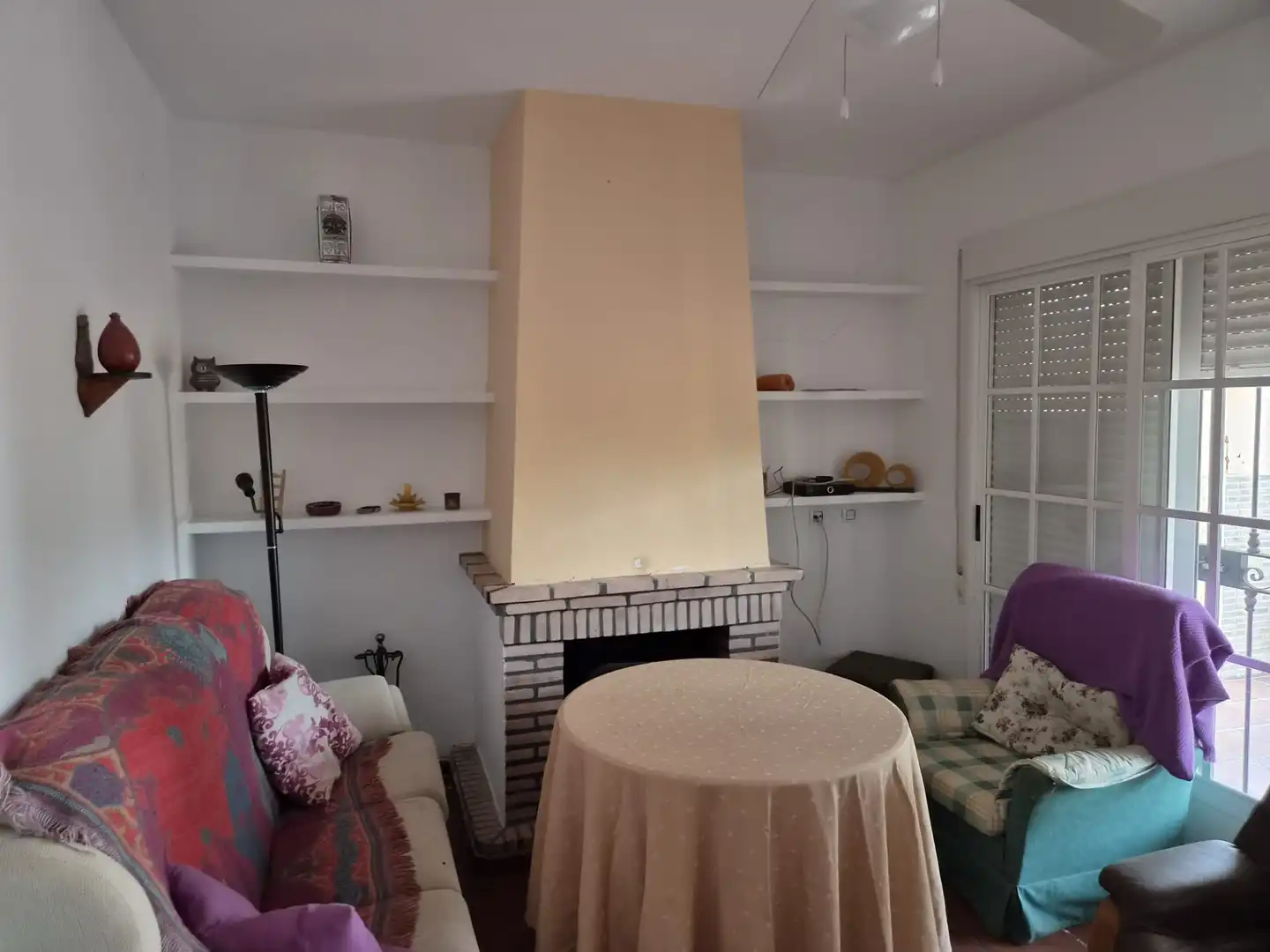 Living room of Houses for sale in Almendralejo  with Air Conditioner, Heating and Furnished