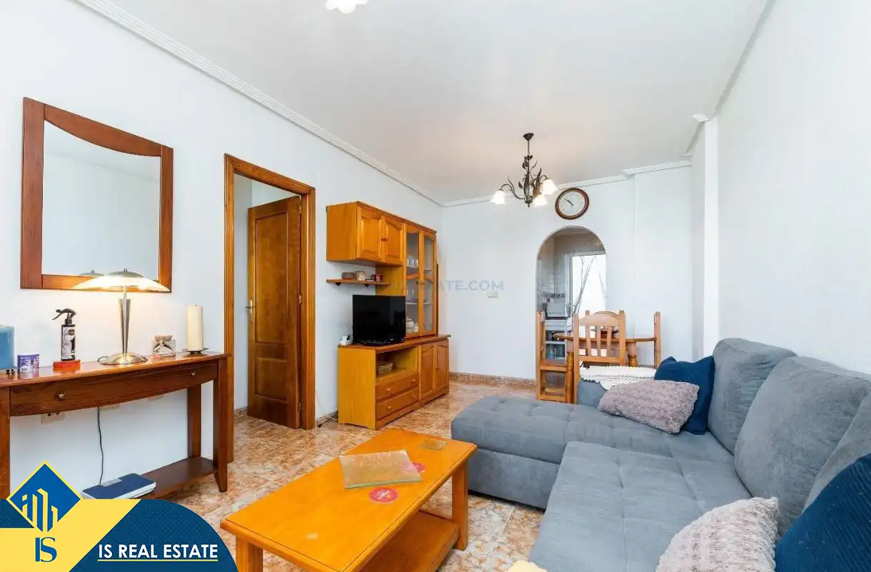 Sala d'estar de Àtic en venda en Orihuela amb Calefacció, Terrassa i Moblat
