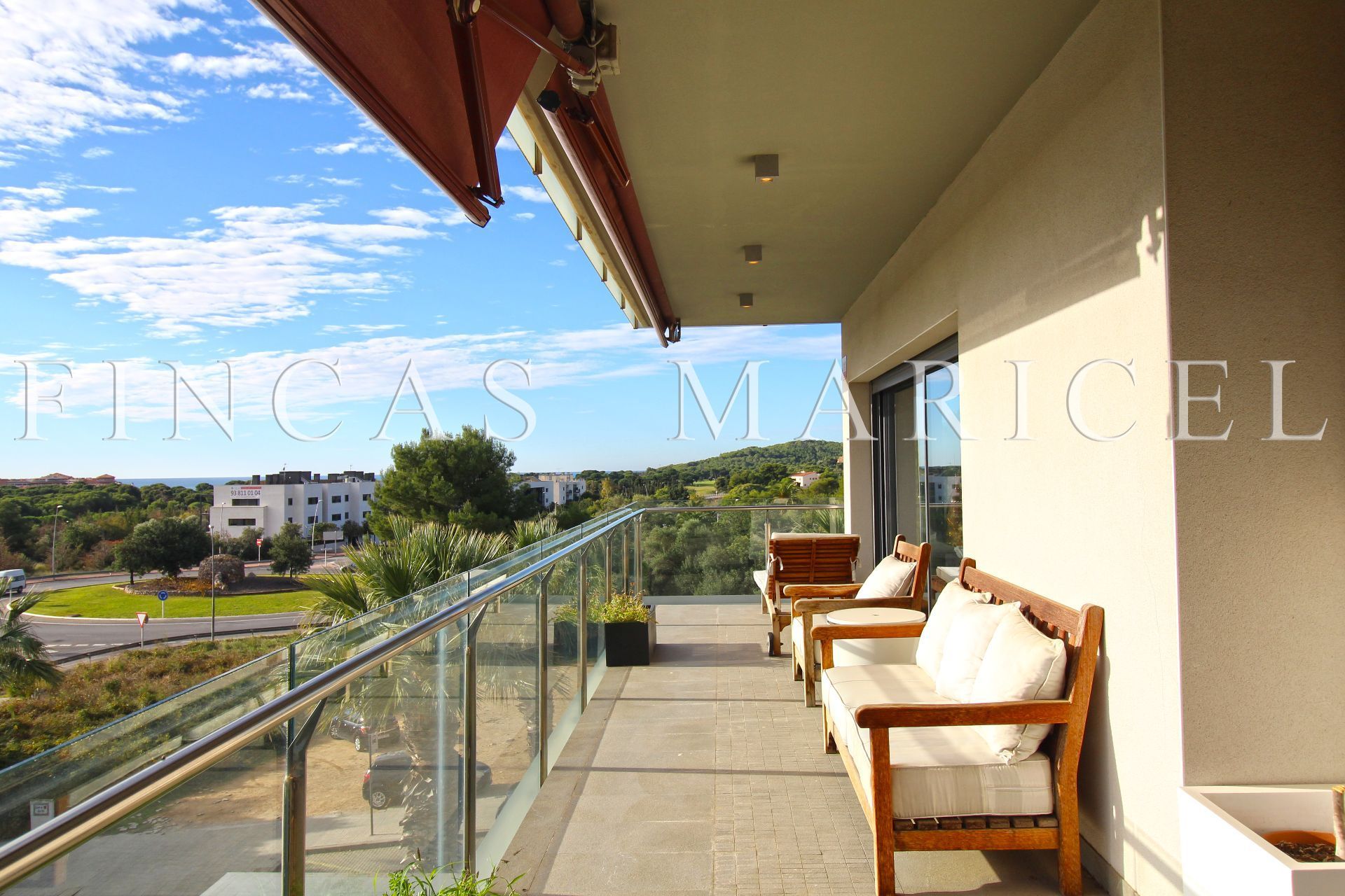 Terrace of Flat for sale in Sitges  with Air Conditioner, Heating and Terrace