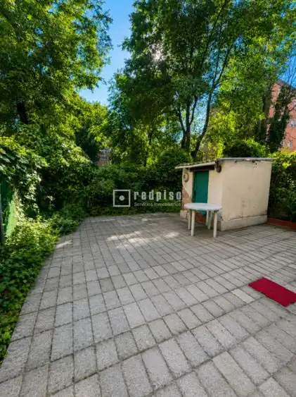 Garten von Wohnung zum Verkauf in Madrid mit Parkett