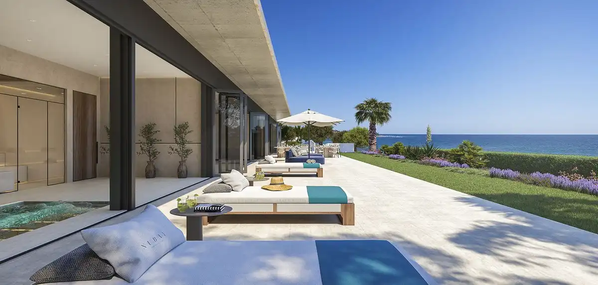 Terrassa de Planta baixa en venda en Manilva amb Aire condicionat, Jardí privat i Terrassa