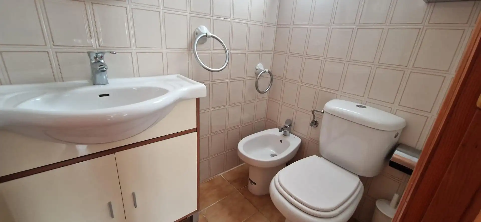 Baño de Casa adosada en venta en Santa Pola con Aire acondicionado, Terraza y Balcón