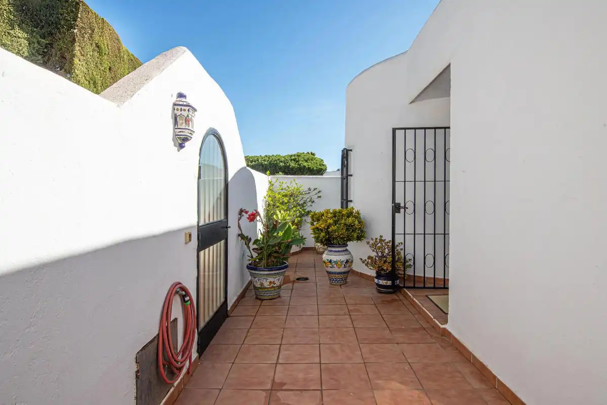Jardín de Casa adosada en venta en Marbella con Terraza y Piscina