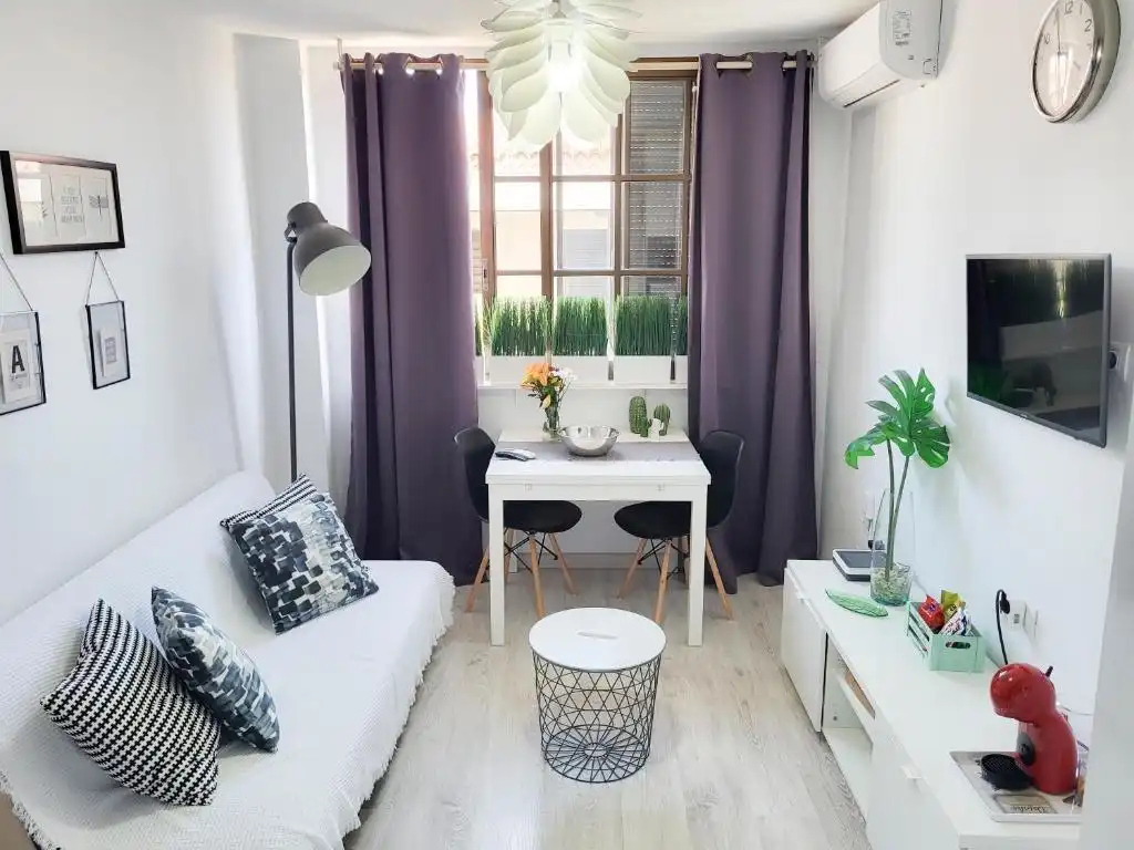Sala de estar de Apartamento en venta en Arona con Aire acondicionado, Trastero y Amueblado
