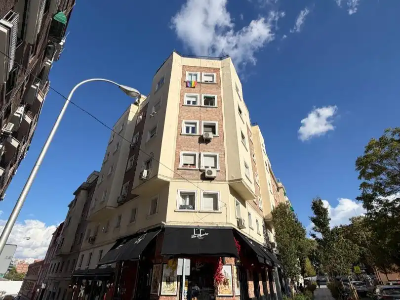 Vista exterior de Ático en venta en  Madrid Capital con Aire acondicionado, Terraza y Balcón