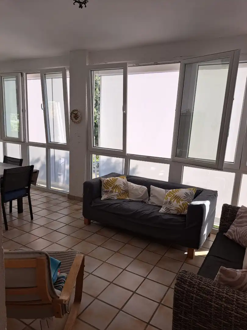 Sala d'estar de Casa o xalet en venda en Albalate de Zorita amb Calefacció, Jardí privat i Terrassa