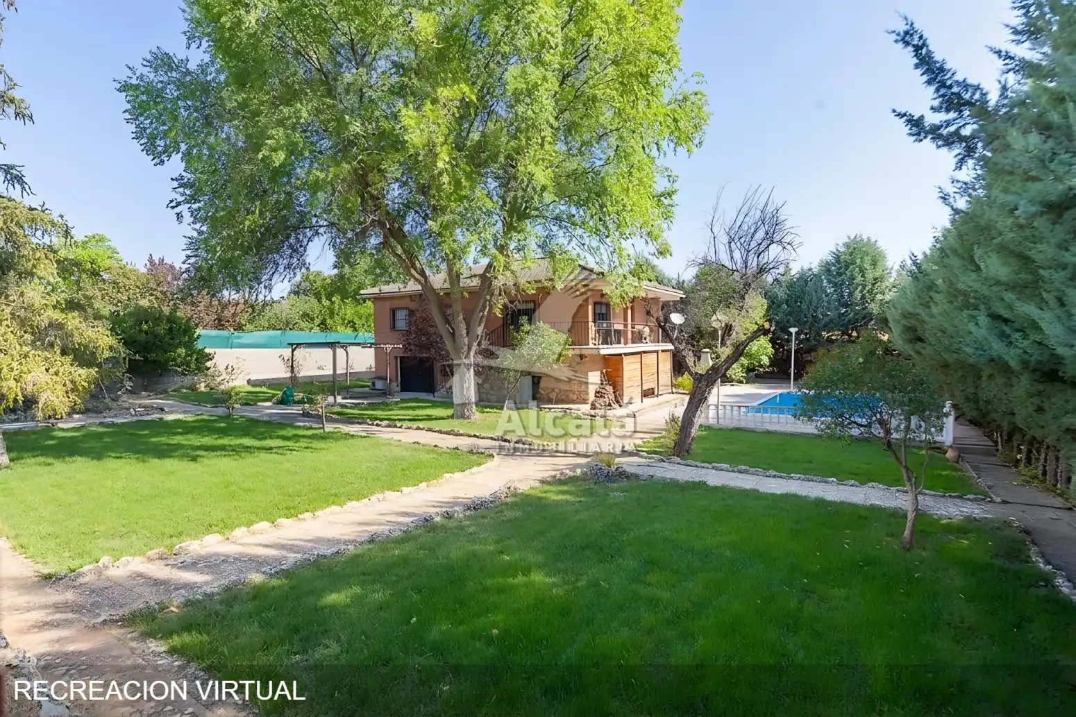 Garden of Houses for sale in Escopete  with Heating, Private garden and Swimming Pool