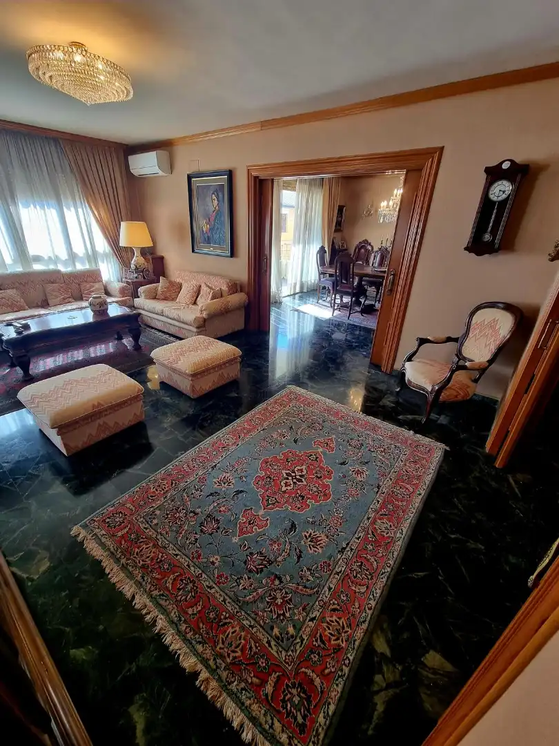 Wohnzimmer von Wohnung zum Verkauf in Castellón de la Plana / Castelló de la Plana mit Klimaanlage, Heizung und Terrasse