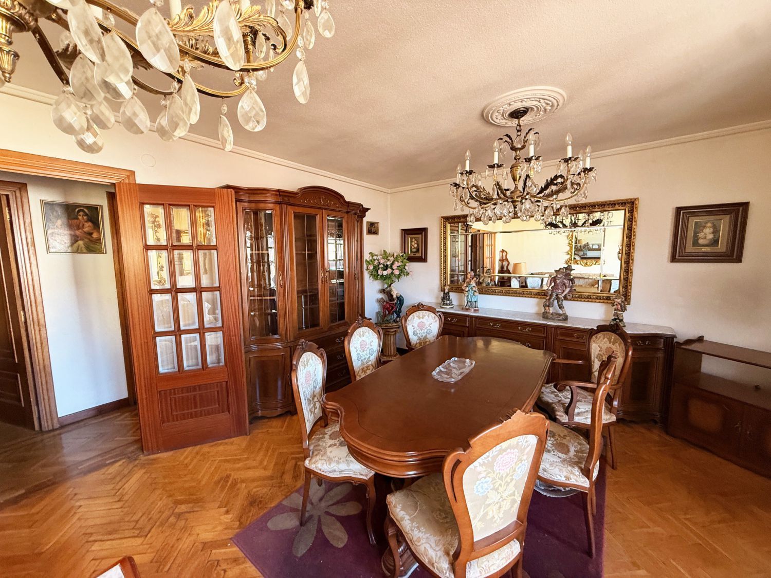 Dining room of Flat for sale in Palencia Capital  with Heating and Terrace