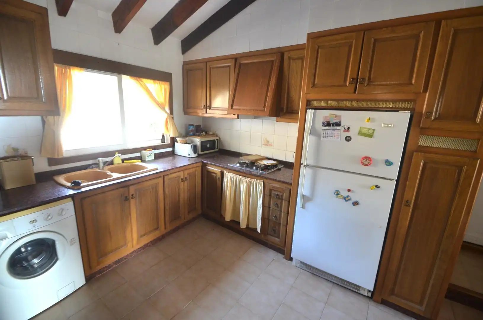 Cuina de Casa o xalet en venda en Orxeta amb Terrassa, Traster i Moblat