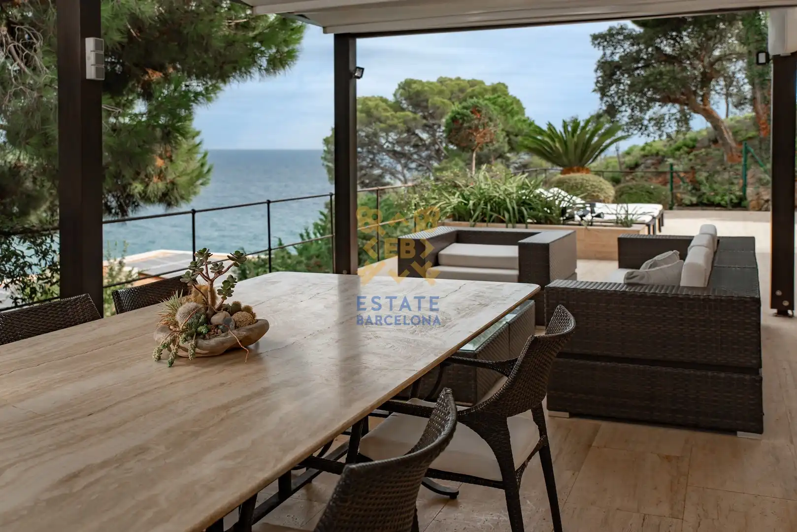 Terrassa de Casa o xalet en venda en Tossa de Mar amb Aire condicionat, Jardí privat i Terrassa