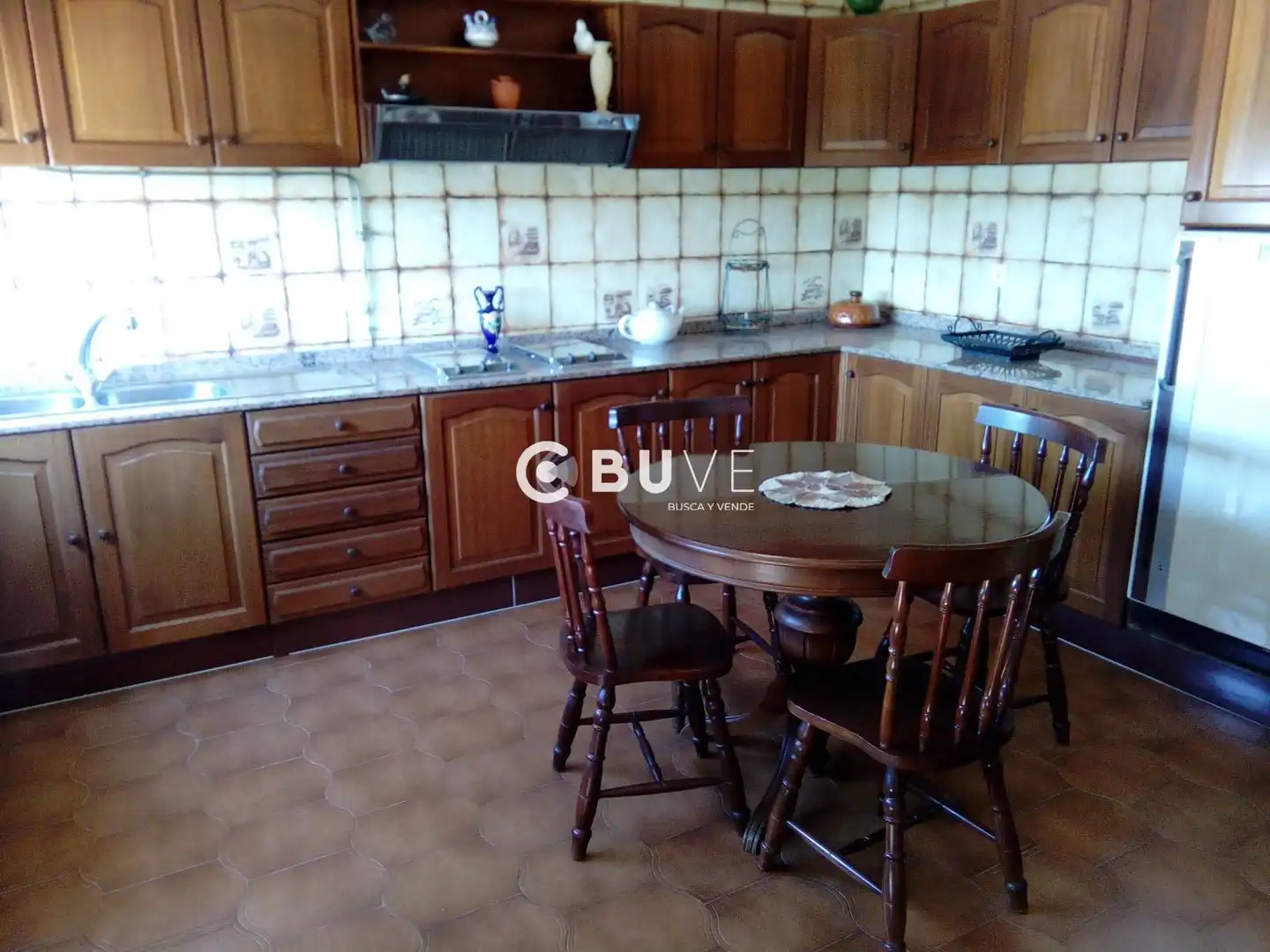 Cocina de Casa o chalet en venta en Vilagarcía de Arousa con Calefacción, Jardín privado y Terraza