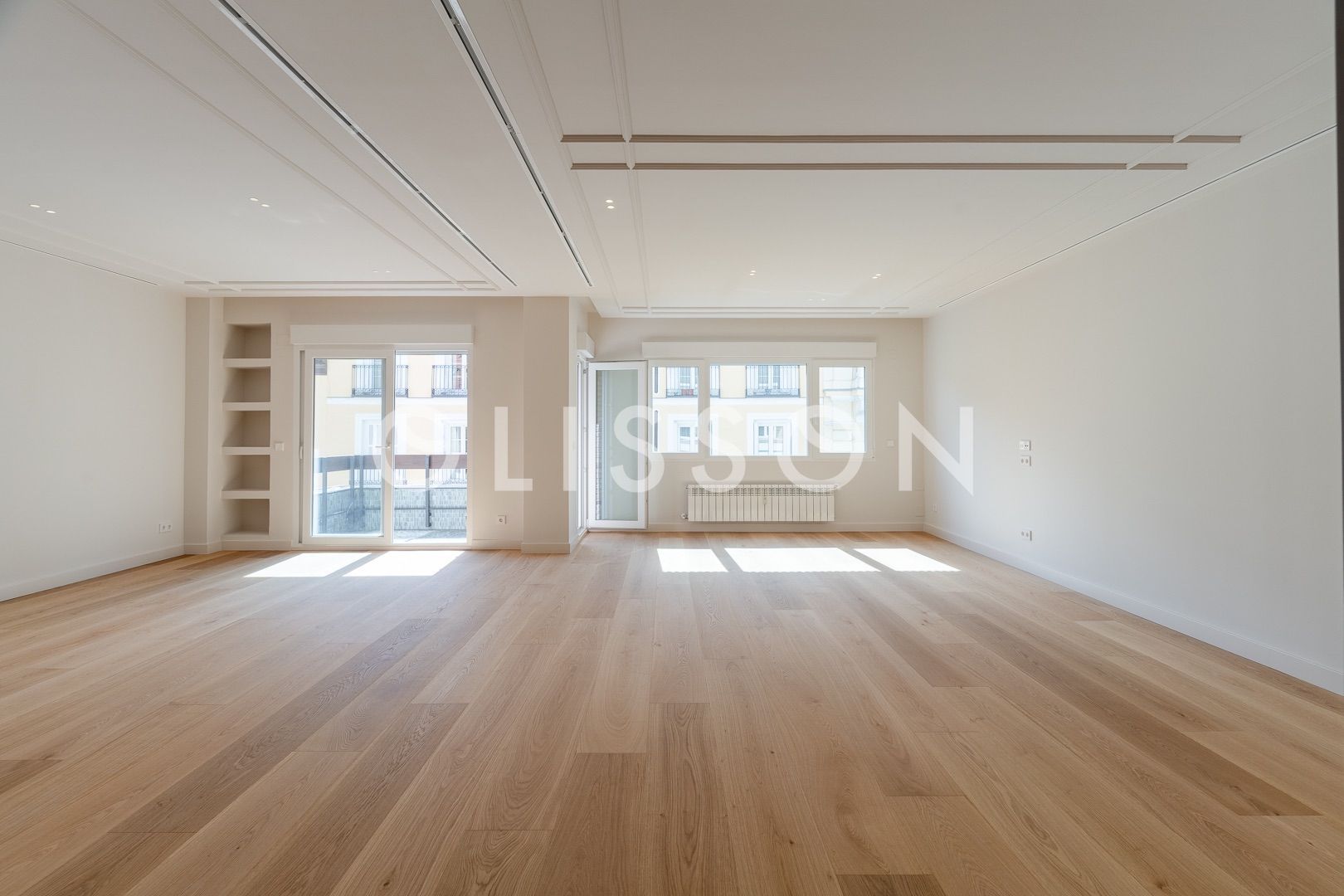 Sala d'estar de Pis en venda en  Madrid Capital amb Aire condicionat, Calefacció i Terrassa