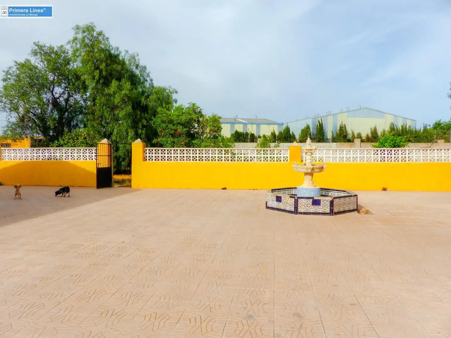 Jardí de Finca rústica en venda en Fuente Álamo de Murcia amb Calefacció, Jardí privat i Terrassa