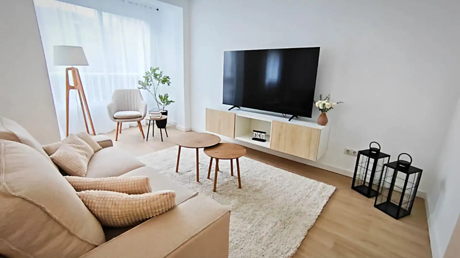 Sala de estar de Piso en venta en  Palma de Mallorca con Aire acondicionado y Amueblado