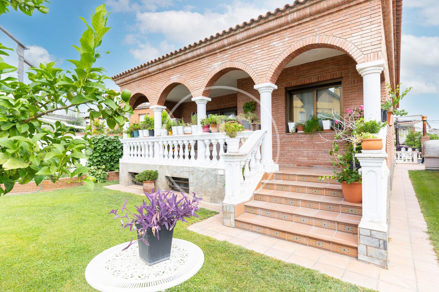 Jardí de Casa o xalet en venda en  Barcelona Capital amb Aire condicionat, Calefacció i Jardí privat