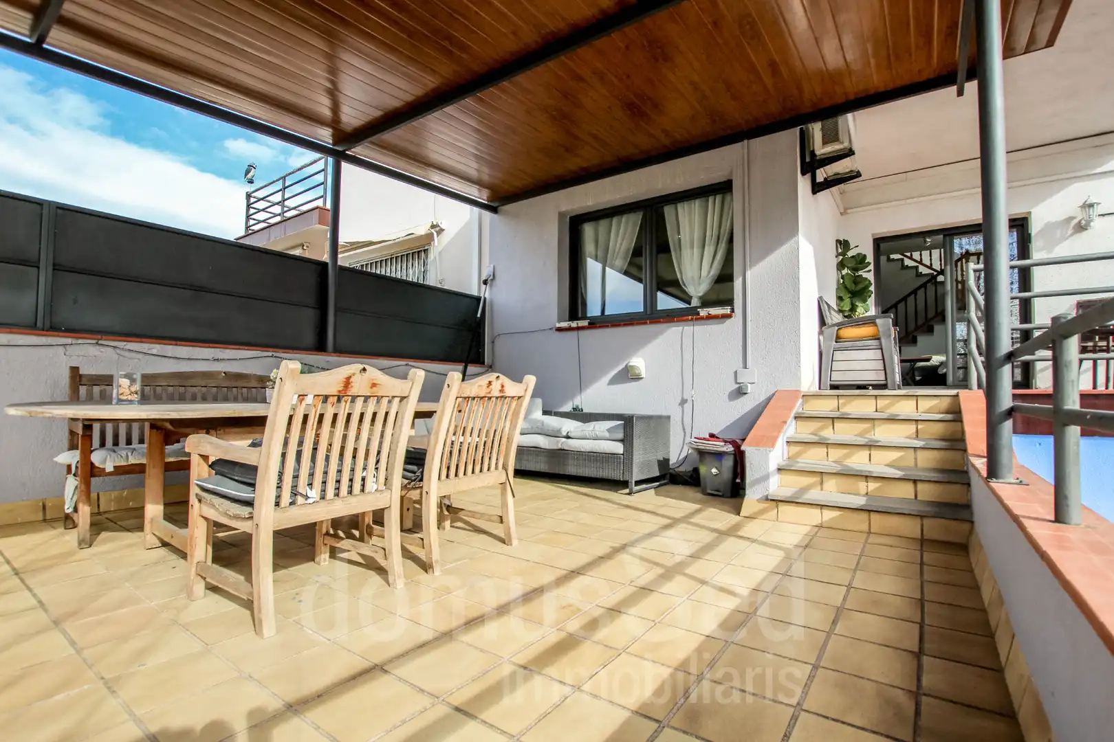 Terrace of Detached homes for sale in El Masnou  with Air Conditioner, Heating and Terrace