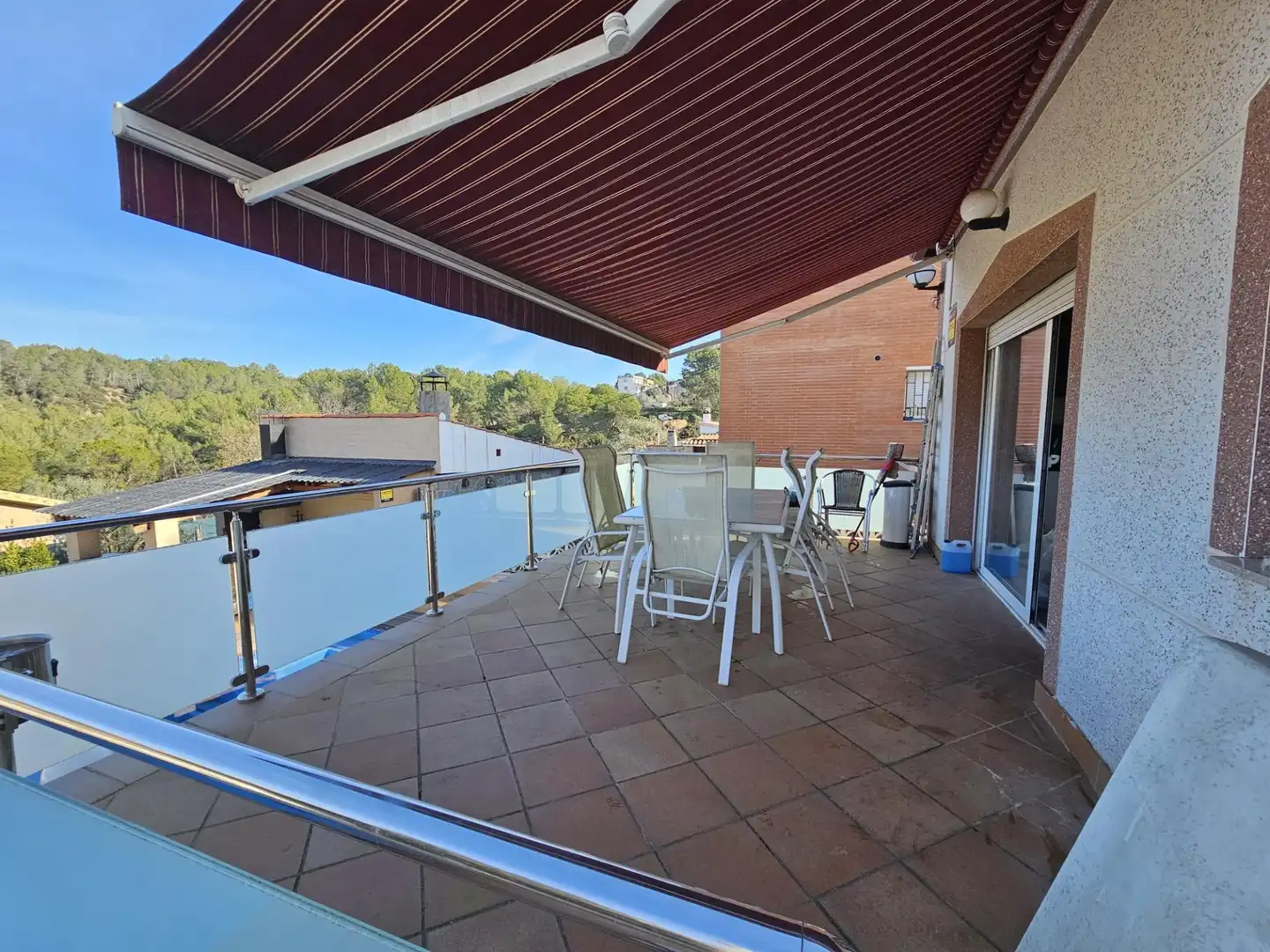 Terraza de Casa o chalet en venta en Rubí con Aire acondicionado, Calefacción y Jardín privado
