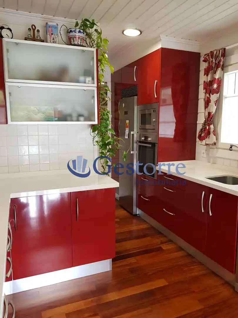 Kitchen of Houses for sale in Gijón   with Heating, Private garden and Terrace