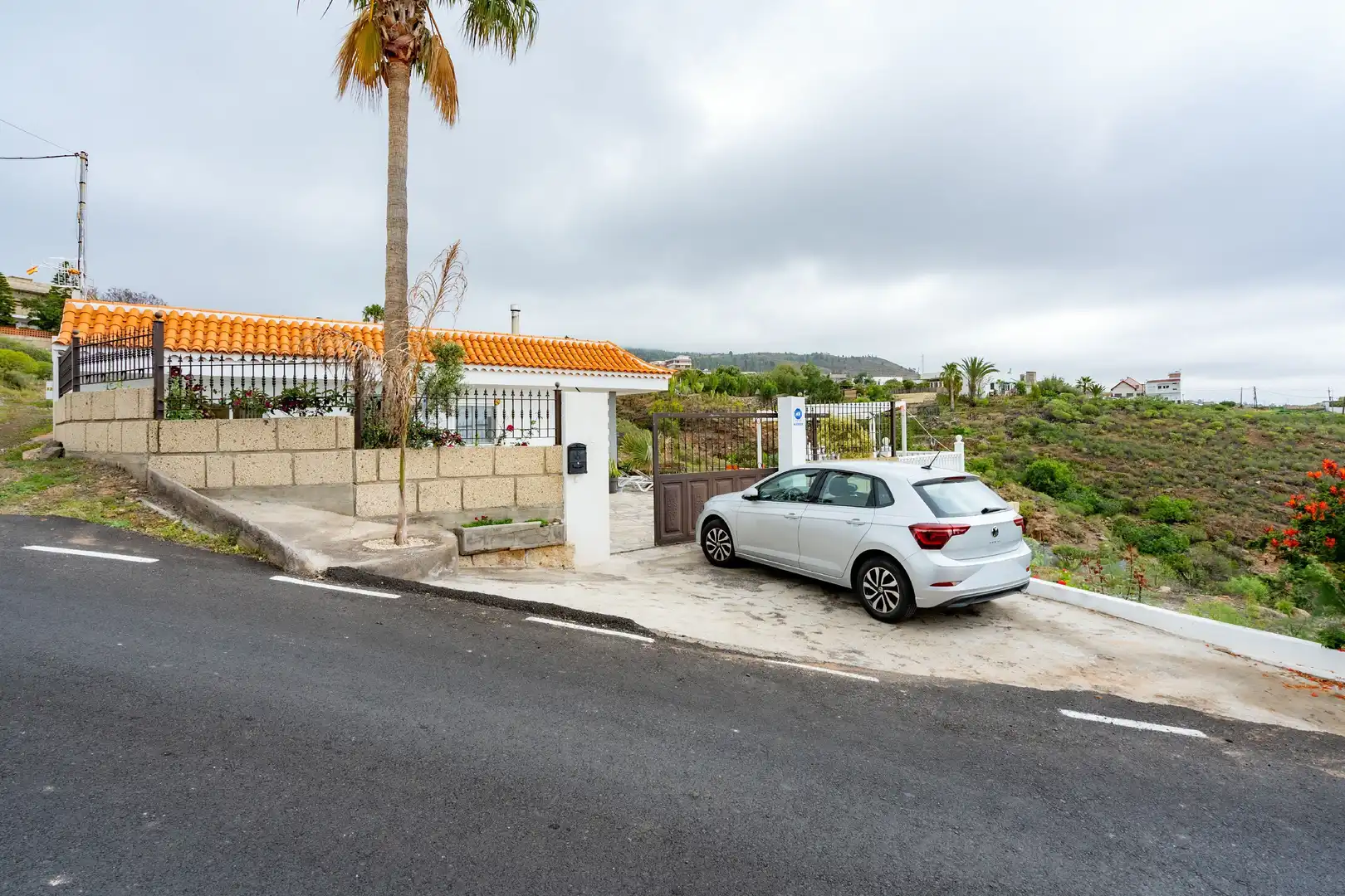 Vista exterior de Finca rústica en venta en Granadilla de Abona con Aire acondicionado, Jardín privado y Terraza