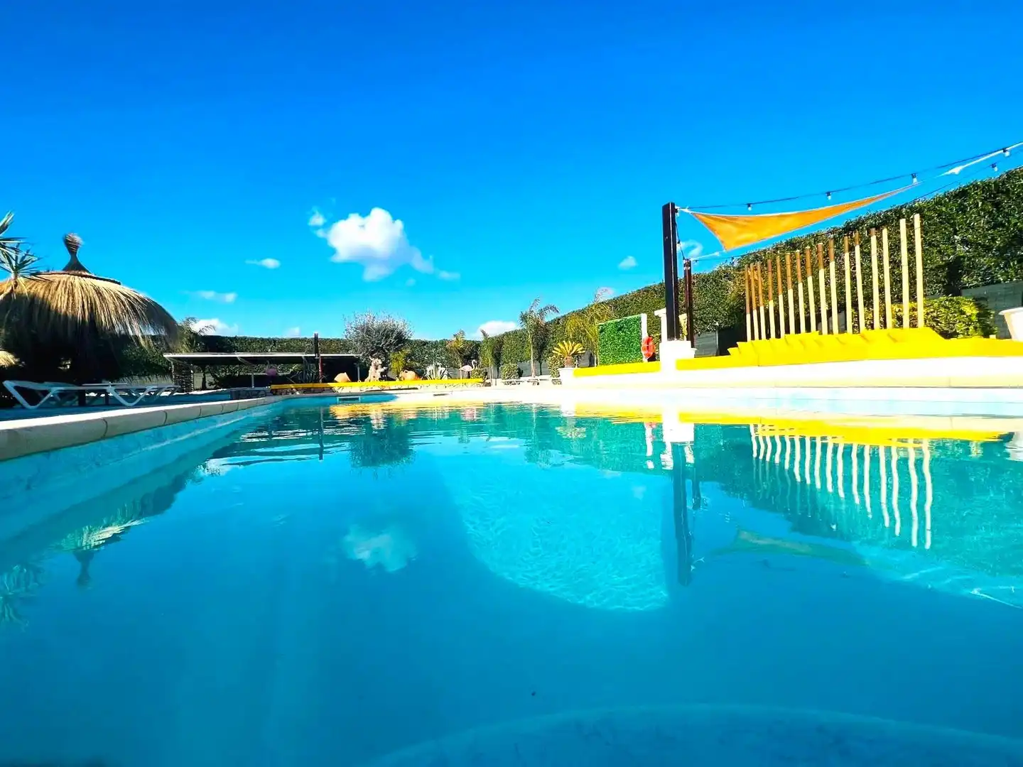 Piscina de Casa o xalet en venda en  Palma de Mallorca amb Aire condicionat, Calefacció i Jardí privat