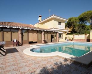 Swimming pool of House or chalet to rent in Chiclana de la Frontera  with Air Conditioner, Heating and Private garden