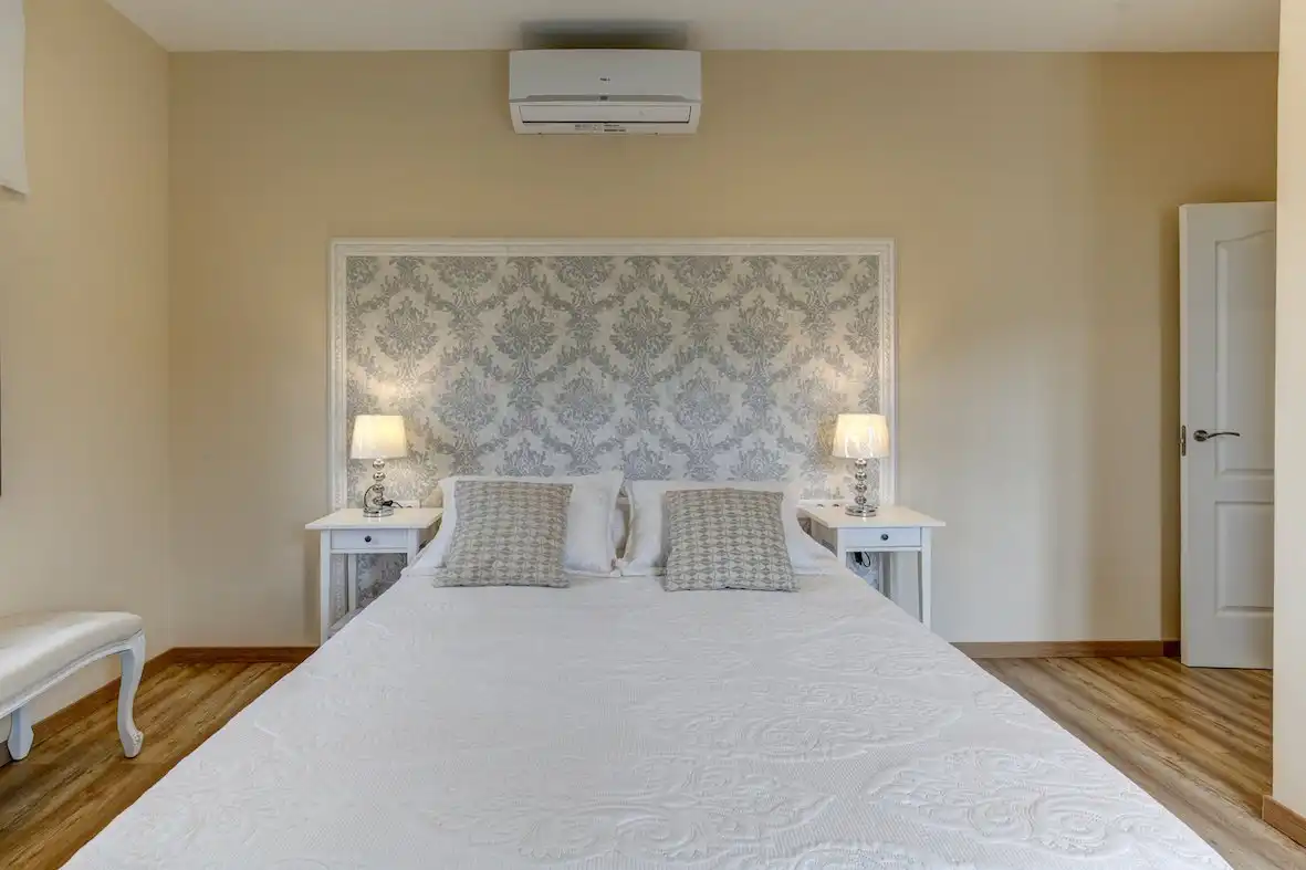Schlafzimmer von Country house zum Verkauf in Llinars del Vallès mit Klimaanlage, Heizung und Abstellraum