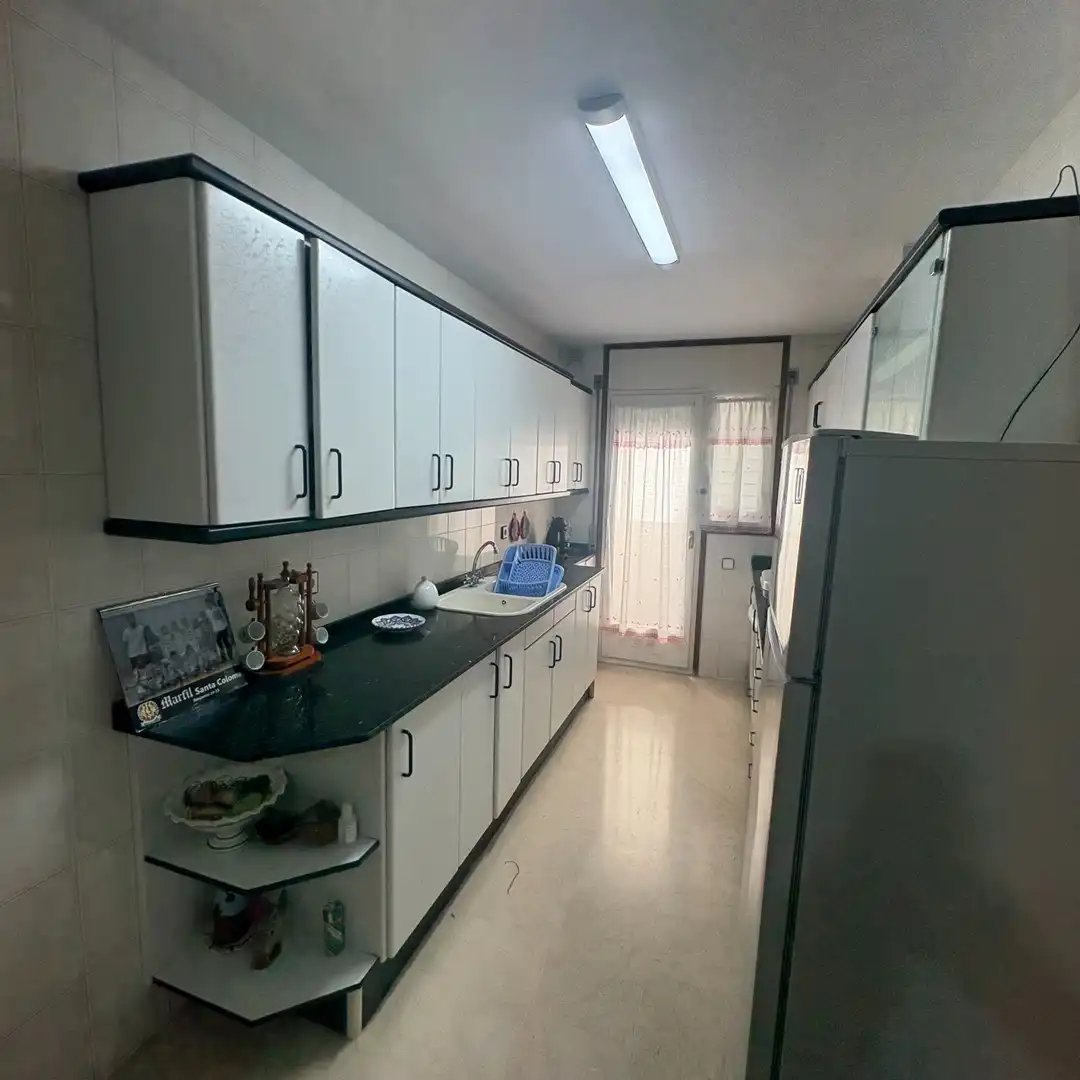 Kitchen of Attic for sale in Badalona  with Air Conditioner, Heating and Terrace