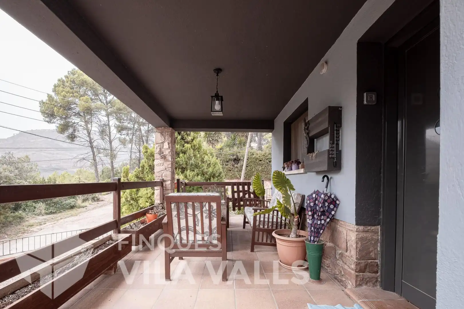 Terrassa de Casa o xalet en venda en Bigues i Riells del Fai amb Jardí privat, Terrassa i Traster