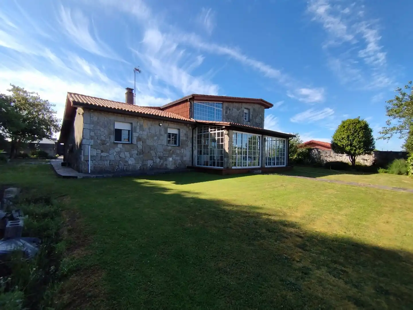Vista exterior de Casa o chalet en venta en Cerceda con Calefacción, Terraza y Horno