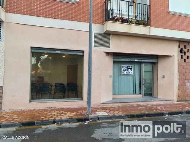 Local comercial en Alquiler en Calle Azorín en Torre-Pacheco ciudad