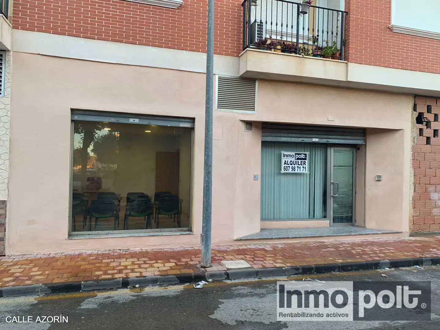Vista exterior de Local de alquiler en Torre-Pacheco con Amueblado