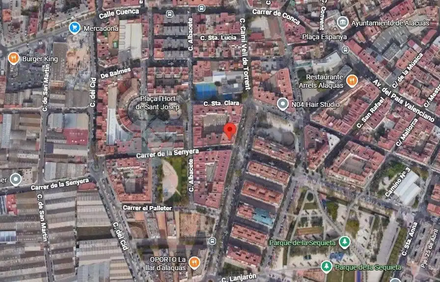 Vista exterior de Pis en venda en Alaquàs