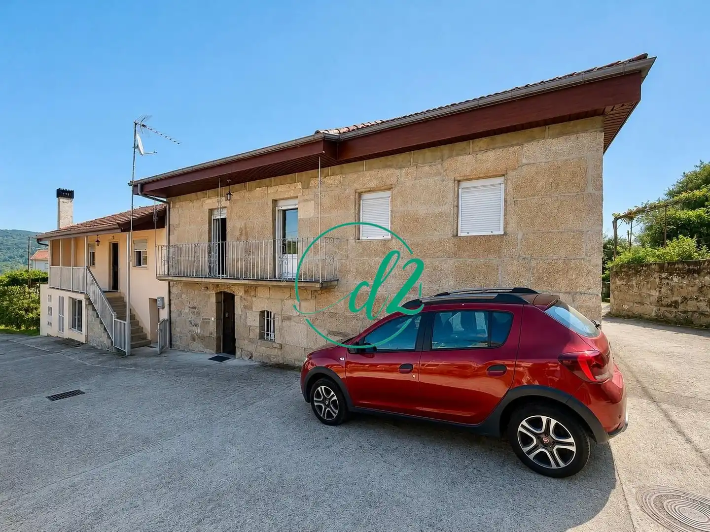 Vista exterior de Casa o xalet en venda en Coles amb Calefacció, Moblat i Balcó