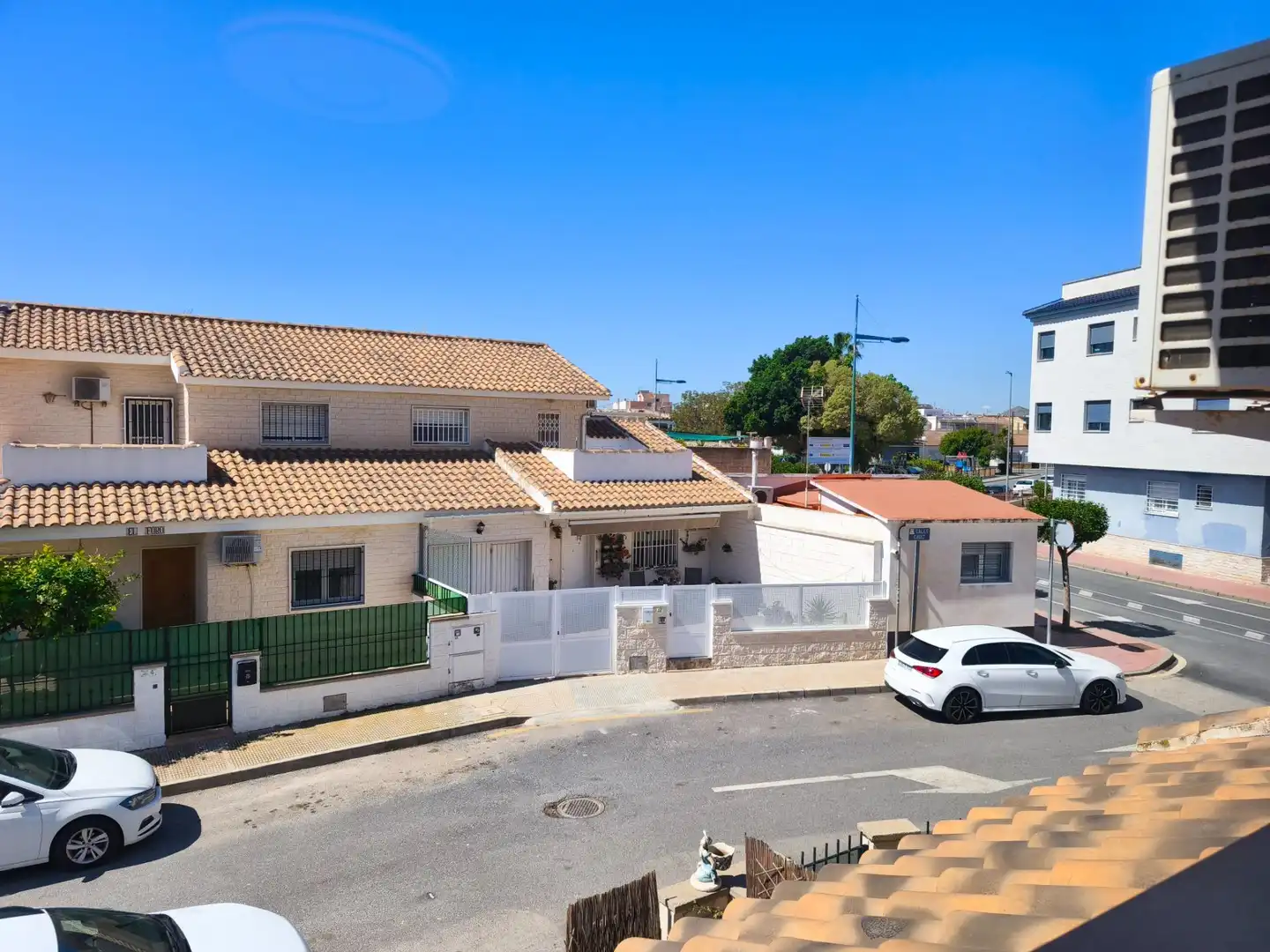 Vista exterior de Casa adosada en venta en San Javier con Aire acondicionado, Calefacción y Terraza