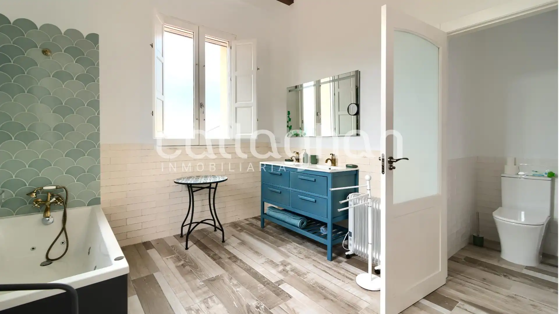 Baño de Casa o chalet en venta en Alzira con Calefacción, Jardín privado y Terraza