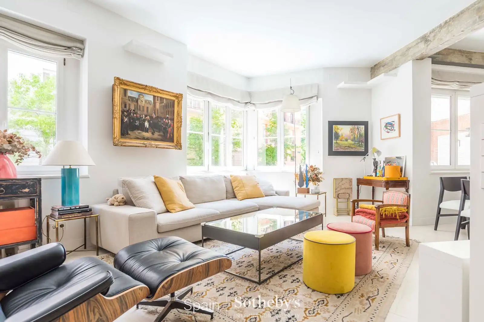 Wohnzimmer von Wohnungen zum Verkauf in Madrid mit Klimaanlage, Heizung und Abstellraum