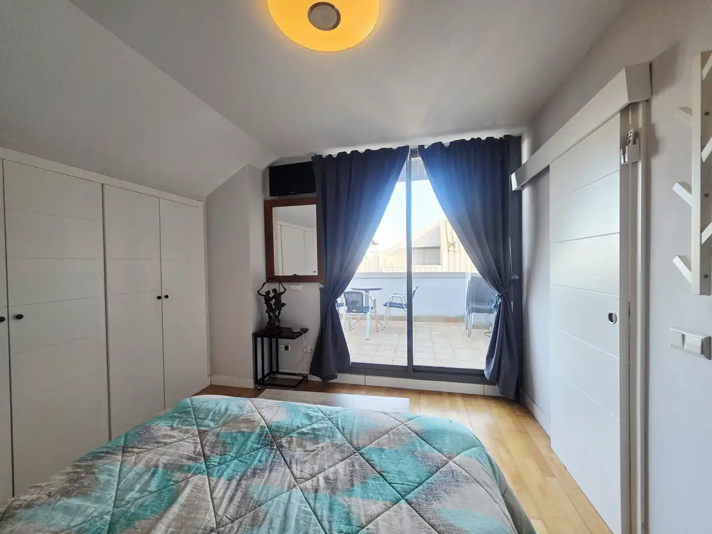 Schlafzimmer von Maisonette zum Verkauf in El Verger mit Klimaanlage, Privatgarten und Terrasse