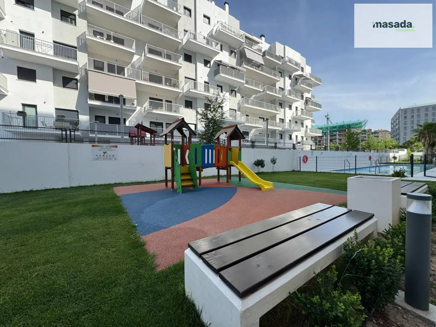 Terrace of Flat for rent in Granada  with Heating, Terrace and Storage room