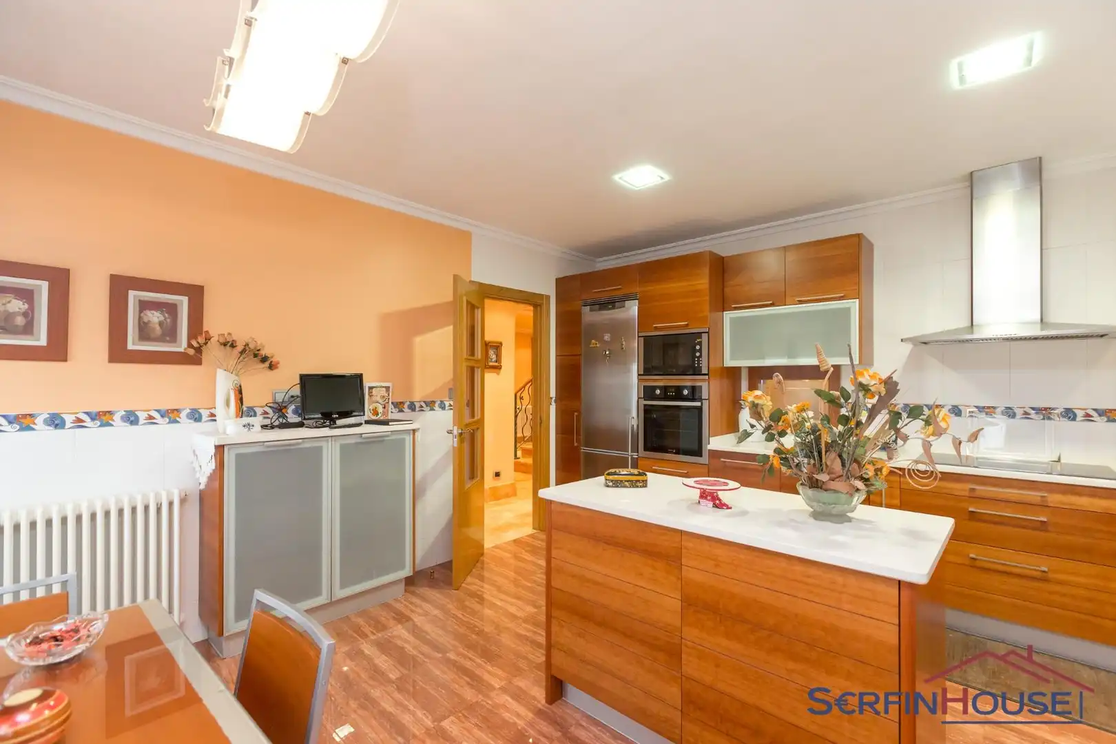 Cocina de Casa o chalet en venta en Meruelo con Calefacción, Jardín privado y Terraza
