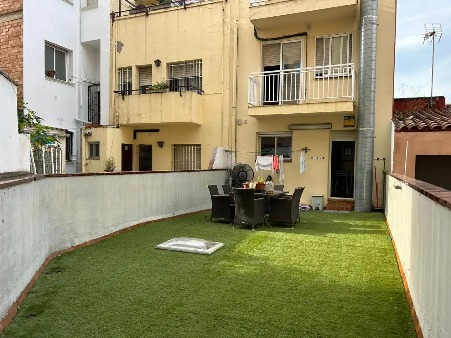 Terrace of Houses for sale in Sant Adrià de Besòs  with Air Conditioner, Heating and Terrace