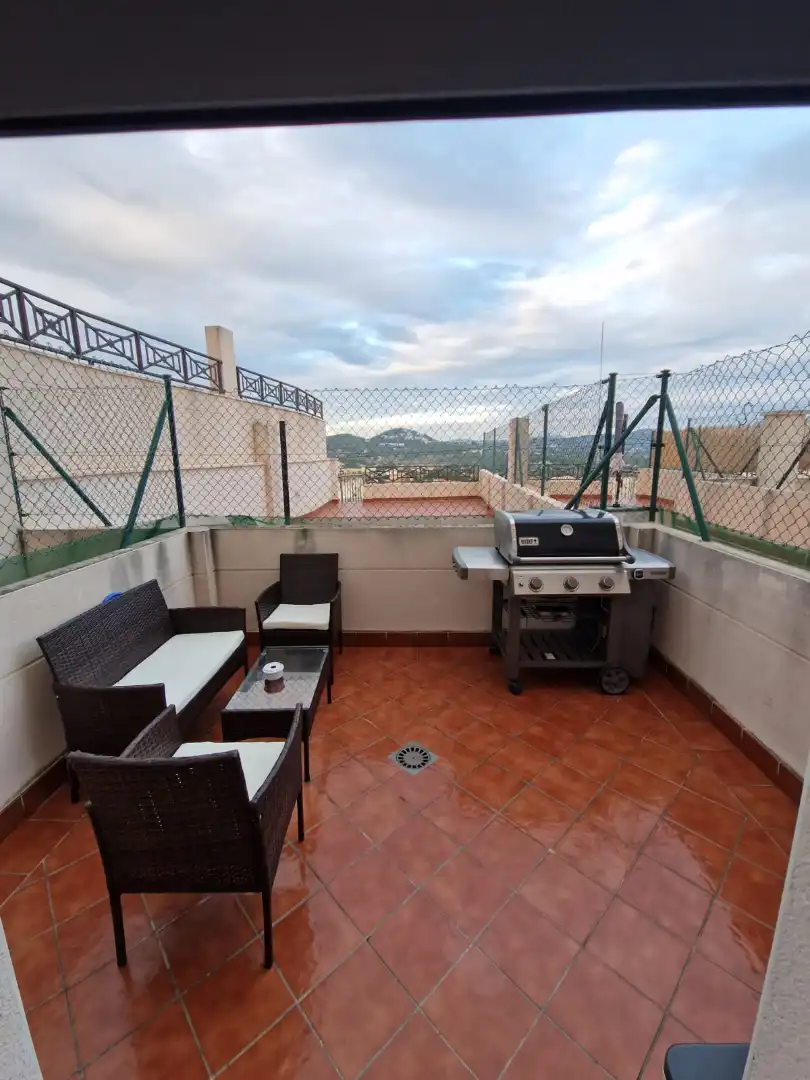 Terraza de Apartamento en venta en Calpe / Calp con Aire acondicionado, Terraza y Trastero