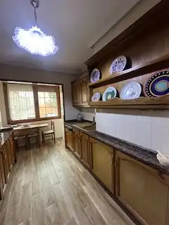 Cocina de Casa o chalet de alquiler en San Andrés del Rabanedo con Calefacción, Jardín privado y Parquet