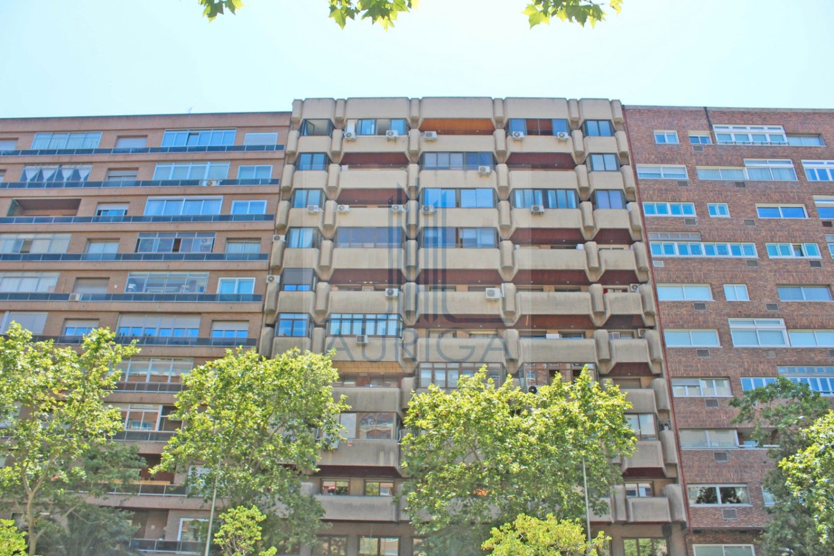 Exterior view of Flat for sale in  Madrid Capital  with Heating and Balcony