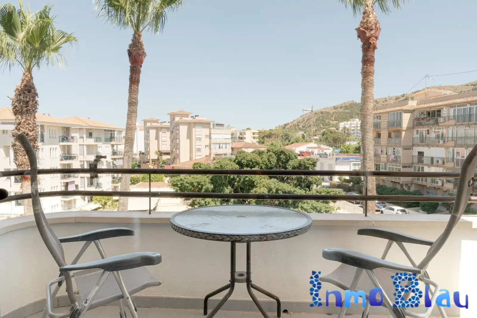 Terrasse von Wohnungen zum Verkauf in L'Alfàs del Pi mit Klimaanlage, Heizung und Privatgarten