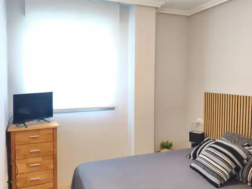 Bedroom of Flat for sale in Dénia  with Air Conditioner, Swimming Pool and Furnished