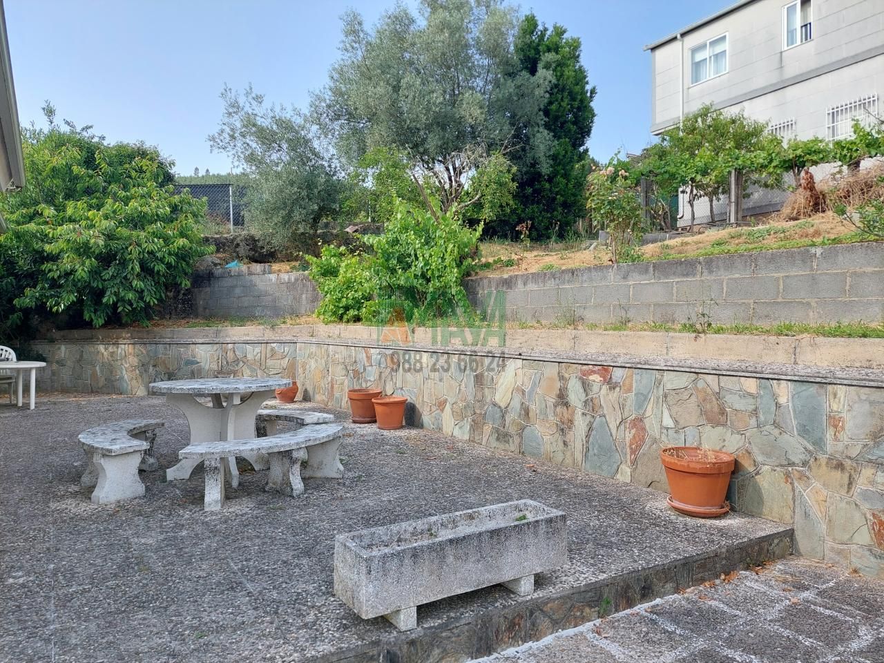 Jardí de Casa o xalet en venda en Ourense Capital  amb Calefacció i Jardí privat